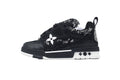 LOUIS VUITTON patins en crin de cheval noir