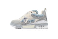 LOUIS VUITTON patin Cheval Crin Gris Blanc Diamant