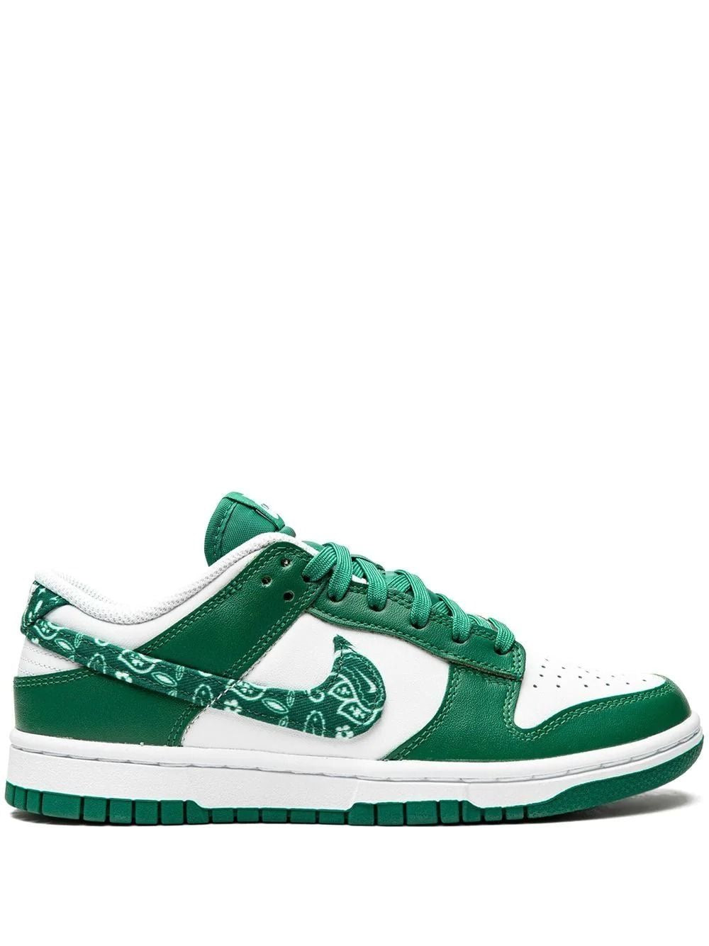 Nike Dunk Green paisley