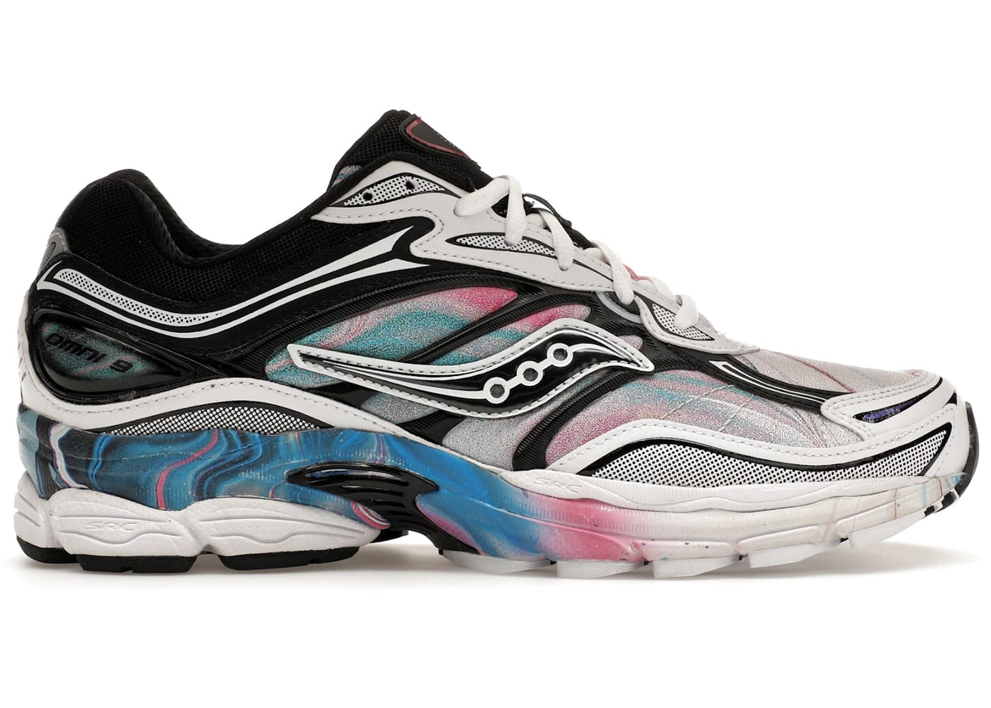 Saucony ProGrid Omni 9 x Callen Schaub – Bleu